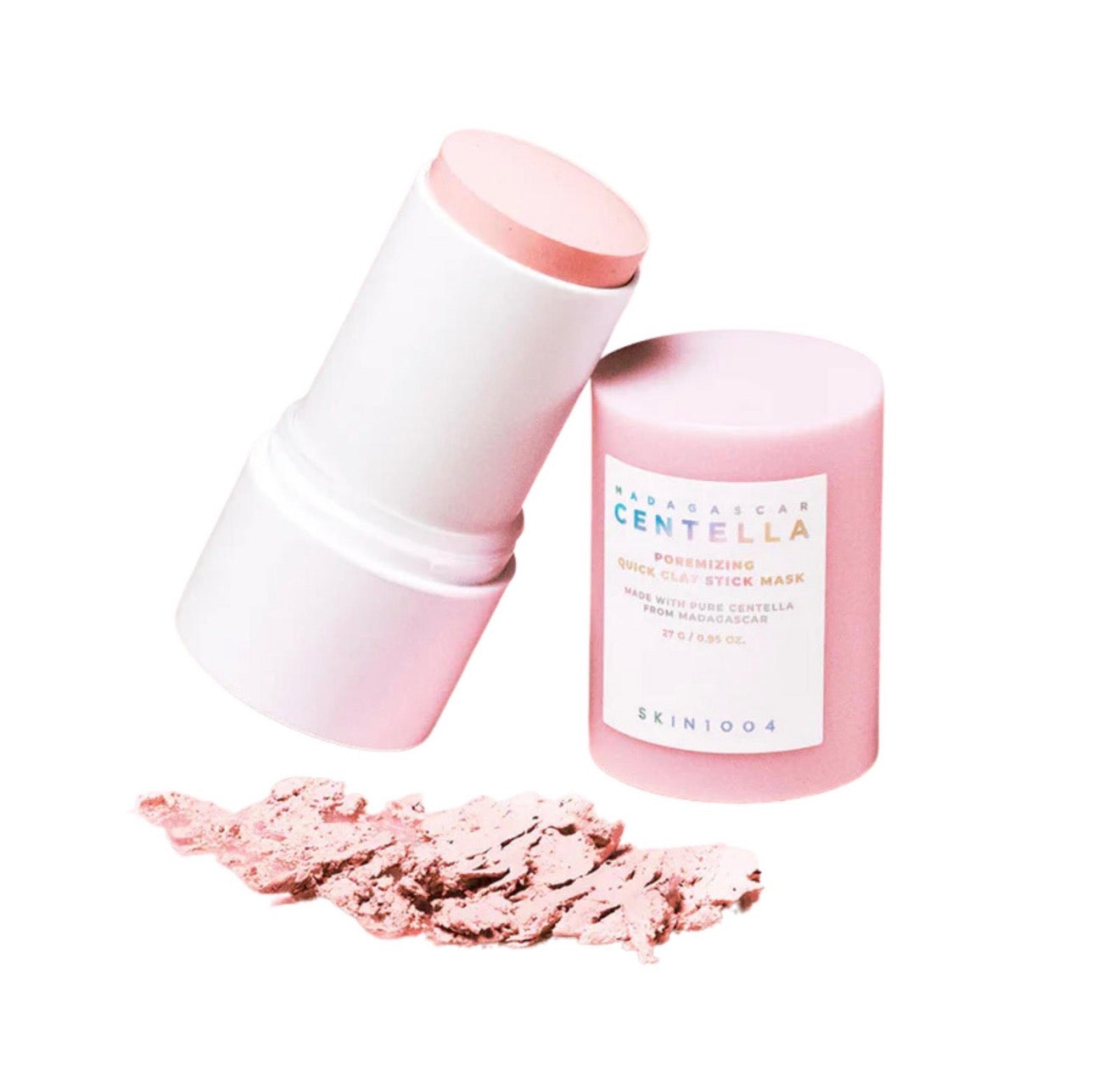 Madagascar Centella Skin 1004 / Mascarilla de arcilla rosa en barra