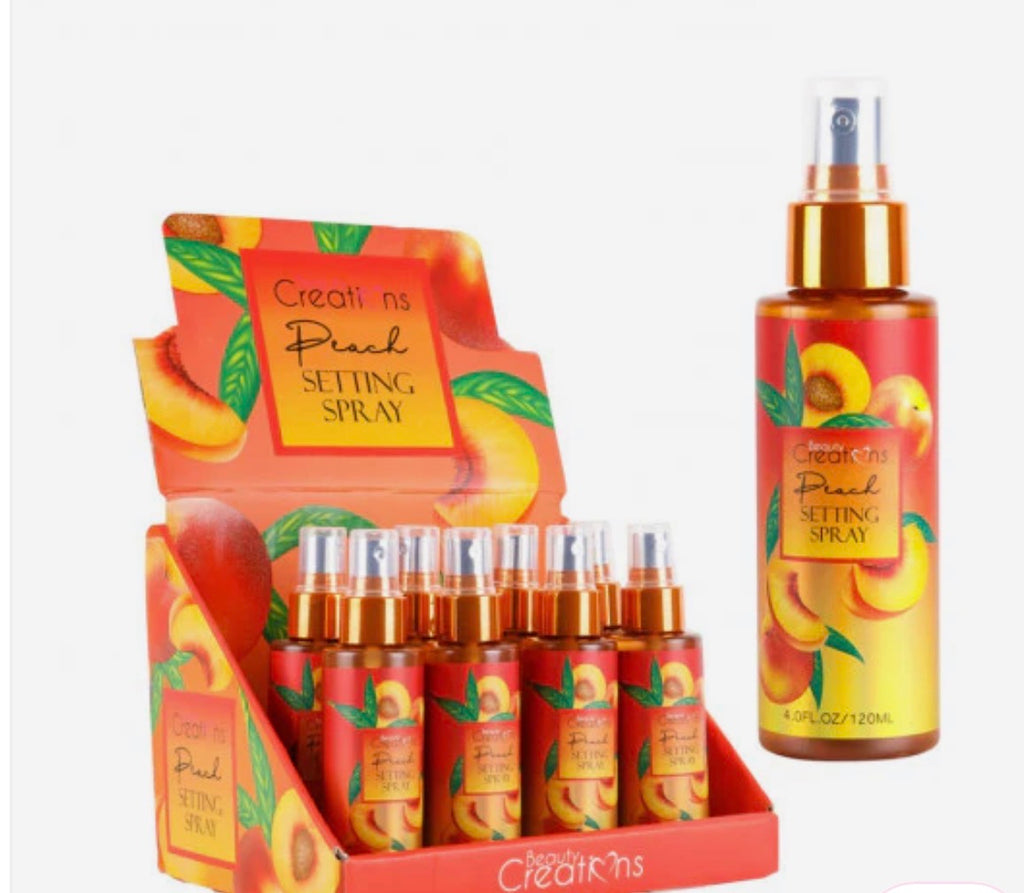 beauty Creations/ spray fijador Durazno